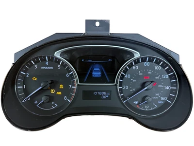 Speedometer Instrument Cluster 2014 Nissan Altima Sdn. 2.5L & 3.5L 107,886 Miles - Image 1 of 4