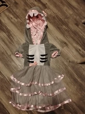 Halloween Costumes Shark Sweetie Costume Grey Shark  Toddler Girls 4T - Image 1 of 3