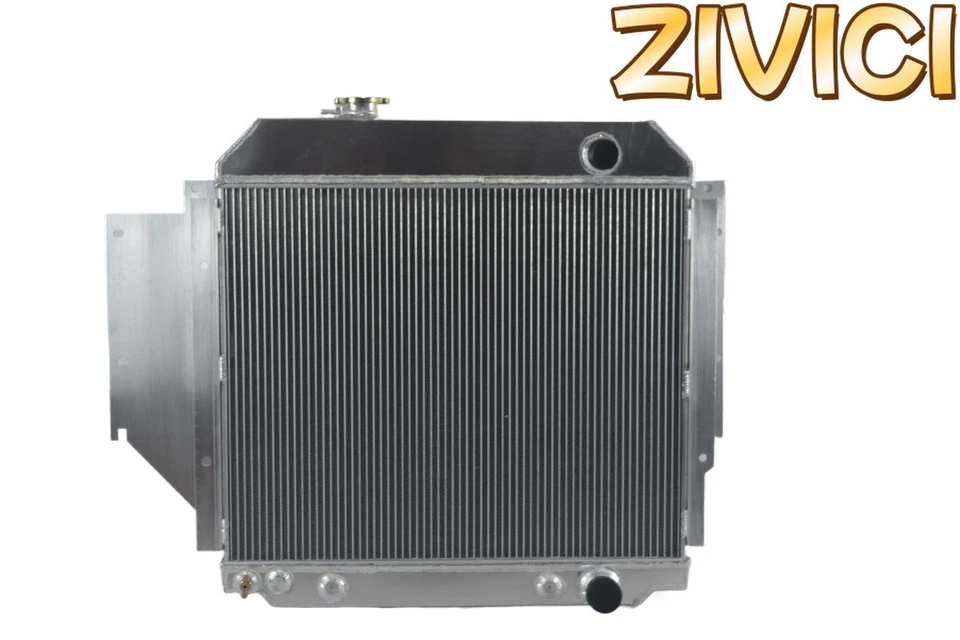 Radiador para Ford E-150 E-250 E-350 Econoline Club Wagon 1992-1996 4,9 L L L6 AT MT Foto 1 de 4