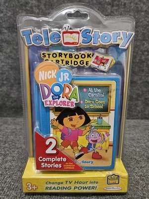 Cartucho de livro Jakks Pacific TeleStory Story Nick JR DORA the EXPLORER - Imagem 1 de 2