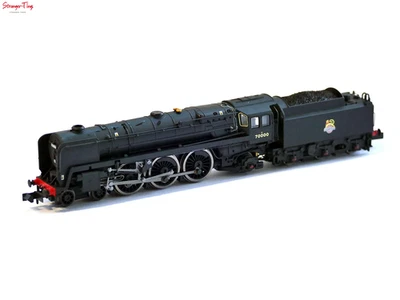 Dapol Britannia 70000 'Britannia' BR Unlined Early Black N Gauge - Image 1 of 4