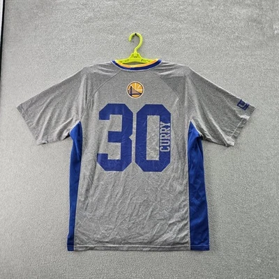 Golden State Warriors Men Shirt X LARGE UNK Gray NBA Stephen Curry 30 Tee - Image 1 of 4