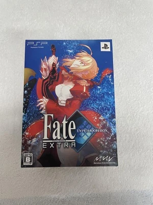 SONY PSP Fate Extra Limited Type Moon Box w/ figma Visual Works Soundtrack - Image 1 of 4