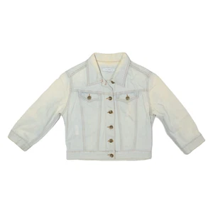 SANDRO Girls Denim Jacket White M - Picture 1 of 6