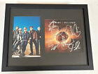 JOURNEY AUTOGRAPHED SIGNED FRAMED CD COVER WITH PROOF AND JSA COA # NN92409