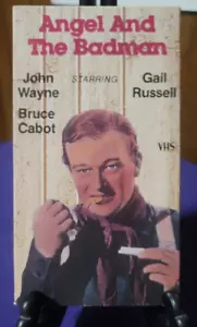 Angel and the Badman: Torn Between Love & Revenge (VHS, 1986) John Wayne - Picture 1 of 3