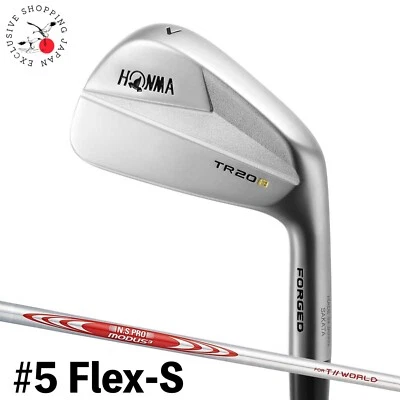 HONMA Golf Tour World Iron Club TR20 B #5 N.S.PRO MODUS3 Steel Shaft Flex S MTO - Image 1 of 4