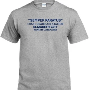 CAMISETA INDIVIDUAL SEMPER PARATUS*COAST GUARD AIR STATION ELIZABETH CITY* NC* - Imagen 1 de 9