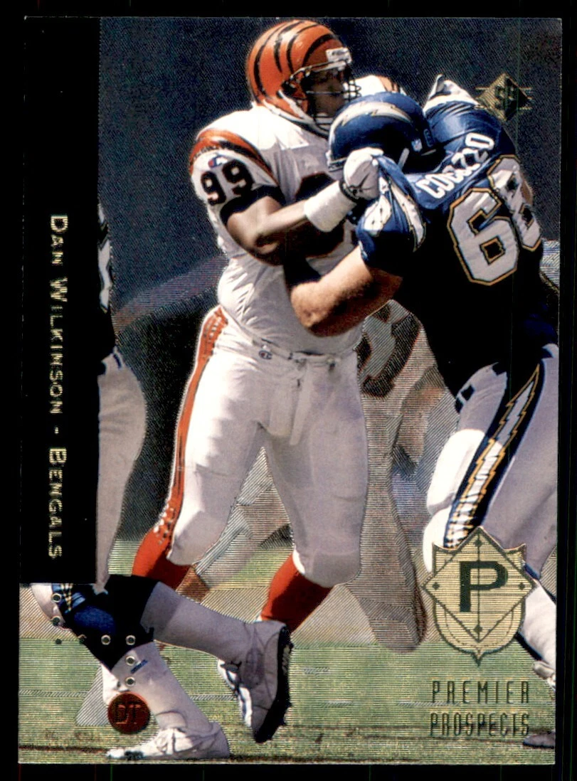 1994 Upper Deck Dan Wilkinson Rookie Cincinnati Bengals #1