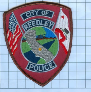Police Patch -  California - CITY OF REEDLEY (RED BORDER) - Picture 1 of 1