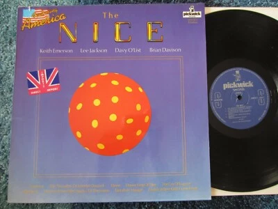 THE NICE '76 uk PICKWICK compil. Greatest Hits reissue LP "AMERICA" vinyl tested - Image 1 of 4