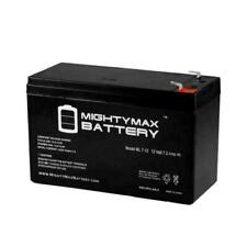 ML7-12 - 12 VOLT 7.2 AH SLA BATTERY - Mighty Max Battery Brand New Product
