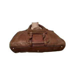 Chloe Large Brown Leather Handbags Authentic “AS IS MISSING A STUD ON THE BOTTOM - Picture 1 of 12