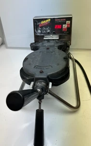 MINI GOFRERA BELGIUM RT-P CARBONO MALTEADO DORADO 120V HIERRO PANADERO "A" - Imagen 1 de 7