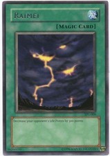 Raimei - TP1-009 - Rare NM Tournament Pack 1 Yugioh