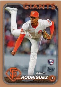 2024 TOPPS ACTUALIZACIÓN ORO RANDY RODRÍGUEZ 1931/2024 GIGANTES DE SAN FRANCISCO - Imagen 1 de 1