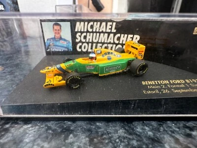 Michael Schumacher Benetton Ford B193 F1 Car 1993 Estoril Vintage Collectible - Image 1 of 4