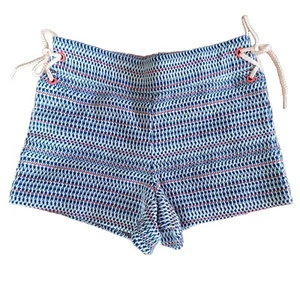 Janie And Jack Girls Size 4 Shorts Getaway Breeze Blue Pink - Picture 1 of 5