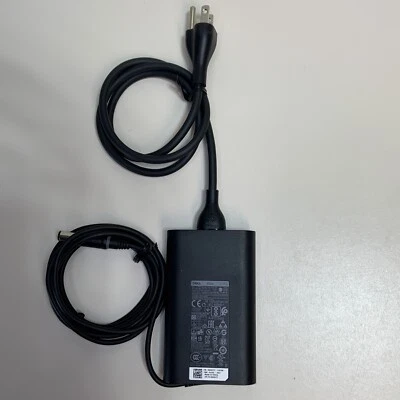 Dell OEM 65W AC Adapter Charger for Latitude LA65NM130 3480 7480 7490 Cord 5.0mm - Image 1 of 4