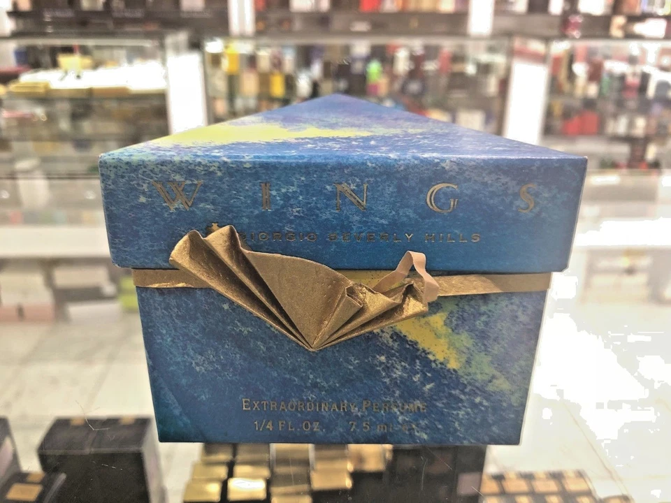 GIORGIO BEVERLY HILLS WINGS EXTRAORDINARY PERFUME 7.5 ML SPLASH - Image 1 of 2