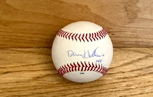 Dave Hollins Philadelphia Phillies Autographed Hand Signed Baseball - Picture 1 of 2