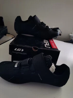 Garneau Copal II Men's Cycling Road Shoes. New Black MSRP 129.99 US 7 - Image 1 of 3