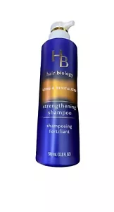 Shampoo rinforzante lungo e rivitalizzato Hair Biology infuso con biotina, 12,8 once - Foto 1 di 4