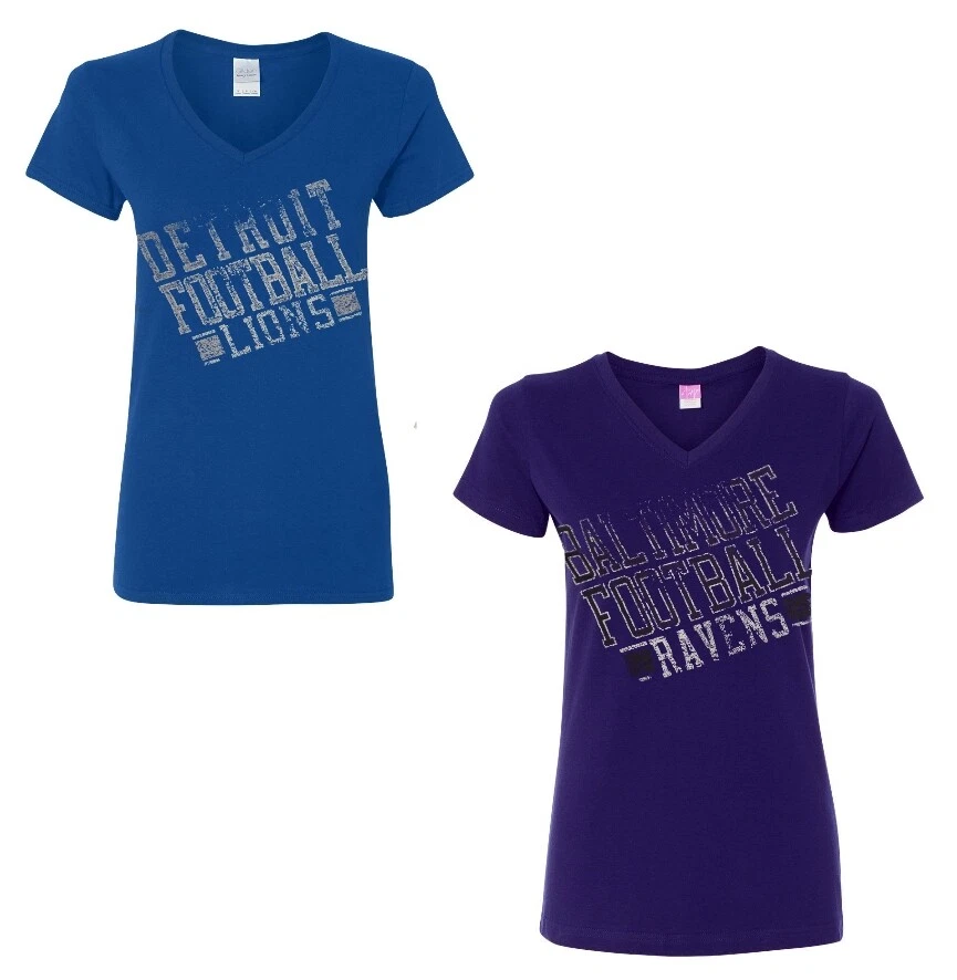 G-III Sports Women's NFL Fanfare V-NeckT-Shirt - Choose Team - Image 1 of 1