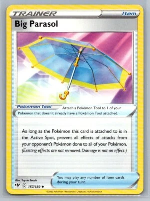 Big Parasol 157/189 Darkness Ablaze Uncommon Pokémon TCG 2020 - Image 1 of 2