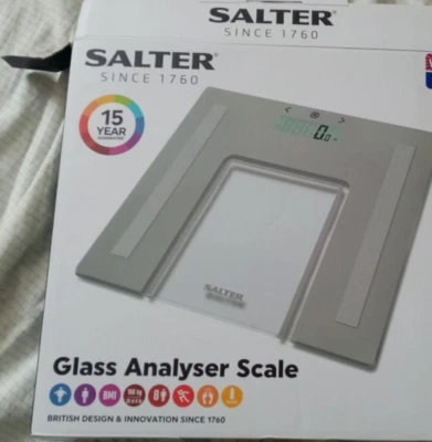 Báscula digital Salter báscula baño peso IMC grasa corporal y agua Foto 1 de 4