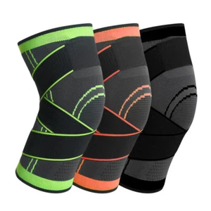 Knee Supports for Arthritis Joint Pain, 2 Pack Knee Brace Knee Sleeve Gym - Picture 1 of 32