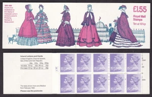 £1.55 Costumes 1850-60 #4 left margin cylinder B7 ..'PCP2' ..stamps .. fine perf - Picture 1 of 3