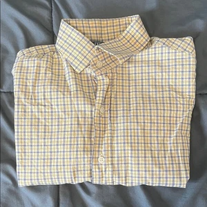 Camisa Polo Regent manga larga abotonada a cuadros talla 15,5 - Imagen 1 de 7
