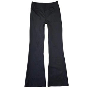 Pantaloni leggings svasati Halara neri vita alta L alti donna tempo libero carriera - Foto 1 di 6