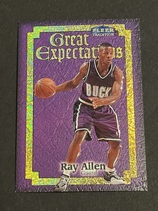 1998-99 1998 Fleer Tradition Great Expections Ray Allen #2 Jesus Shuttleworth - Bild 1 von 2