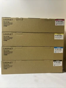 Set Of (4) HP W9150MC HPW9151MC HPW9152MC HPW9153MC Multi-Color Toner Cartridge - Picture 1 of 6