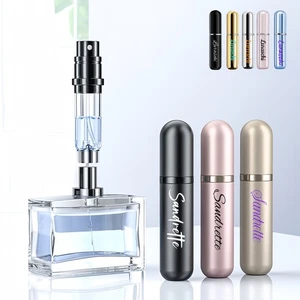 Bottiglia profumo da viaggio personalizzata ricaricabile,regalo per migliore amica e mamma - Foto 1 di 16