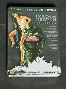 Roger Corman Drive-In Collection: 10 Cult Classics (DVD 2010 Tin Box) New Sealed - Picture 1 of 3