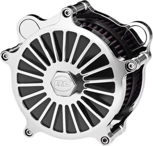 RC Components Illusion Air Cleaner - Chrome Motorcycle Street Bike AC01C-126C - Picture 1 of 3