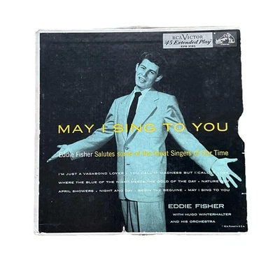 E687, Eddie Fisher, May I Sing To You, 2x7” PS EP, Excellent, Condition - Image 1 of 4
