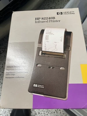 NEW Vintage HP 82240B Infrared Thermal Printer Hewlett Packard Clean Minty - Image 1 of 4