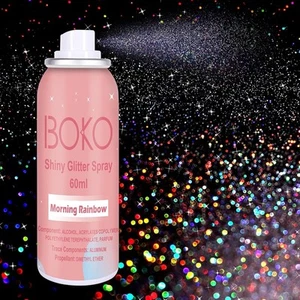 Body Glitter Spray, 60ML Holographic Silver Glitter Spray for Body Hair Clothes, - Picture 1 of 1