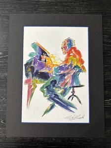 Acuarela Original Michael Smiroldo (10”x15”) Firmada-Esterada (14”x18”) Impecable - Imagen 1 de 6