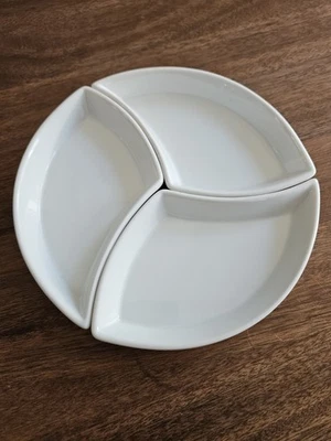 Porzellan Schälchen, Snackschalen, 3er Set , weiß, ungewöhnlich - Bild 1 von 4