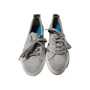 Woman’s Blowfish Malibu Gray Tie Up Shoes Size 7 - Picture 1 of 9