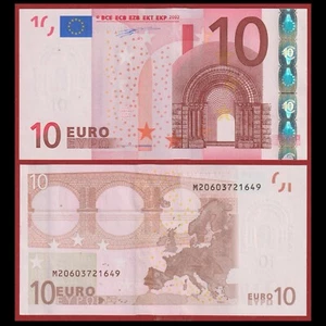 Portugal Euro 10 Euro 2002 Pick 2m U001 Duisenberg Crisp GEM Unc - Picture 1 of 5