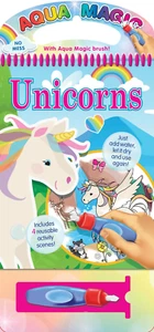 Unicorns Aqua Magic Colouring Book -Mess Free Fun - Picture 1 of 1