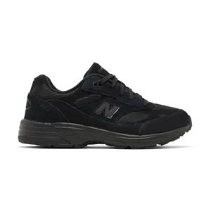 New Balance 993 Triple Black Kids Youth Sneakers - Picture 1 of 5