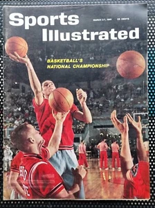 Sports Illustrated ~ Ohio State College Basketball ~ March 1961 ~ Jerry Lucas - Picture 1 of 7