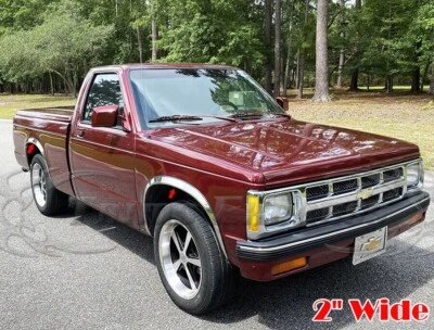 para: camioneta Chevy S-10 1982-1993/GMC S-15 acero inoxidable rueda pozo guardabarros moldura 4 piezas 2" Foto 1 de 4